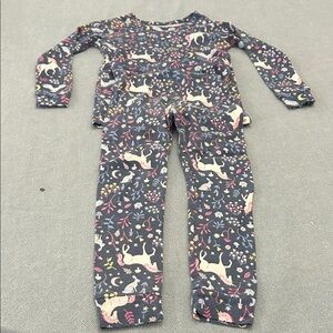 GAP Kids Pajama Set - Multicolor Unicorn Print